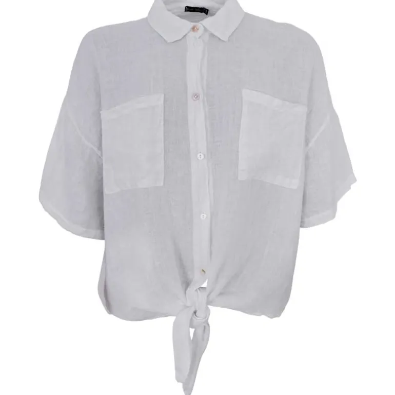 Black Colour BCMelina Short Shirt Hvid