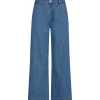 Co Couture DelinaCC Pant Dark Denim