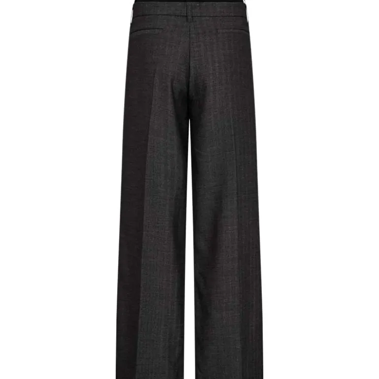 Copenhagen Muse CMTailor Mix Pants W. Herringbone Black / Grey