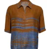 Costamani Hilton Blouse Royal Blue Mix