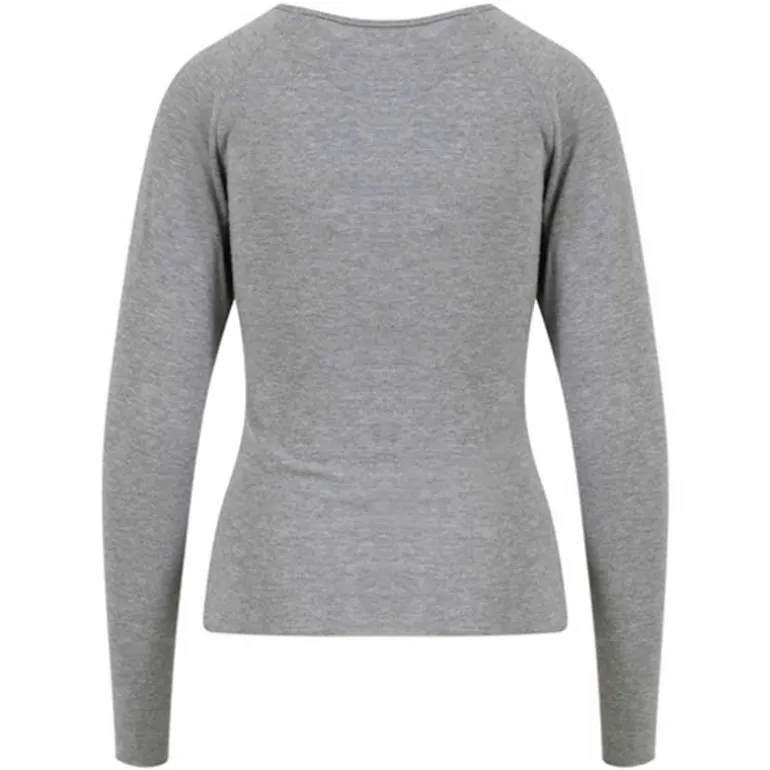 Coster Copenhagen CCH2202 Lana Wool Long Sleeve Grey Melange