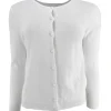 J By J 6047 Knit Cardigan White