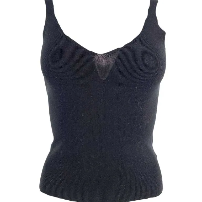 J By J 8074 Knit Top Black
