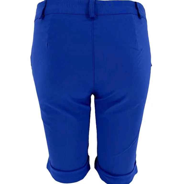 J BY J 2508 STRETCH SHORTS BLÅ