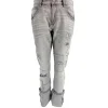J By J H8123 Stretch Jeans Lysegrå
