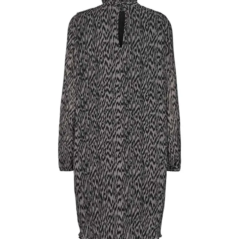 LEVETE ROOM LR-WELLS 2 DRESS GRÅ