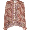 M. Wiesneck Mea Viscose Shirt Brown