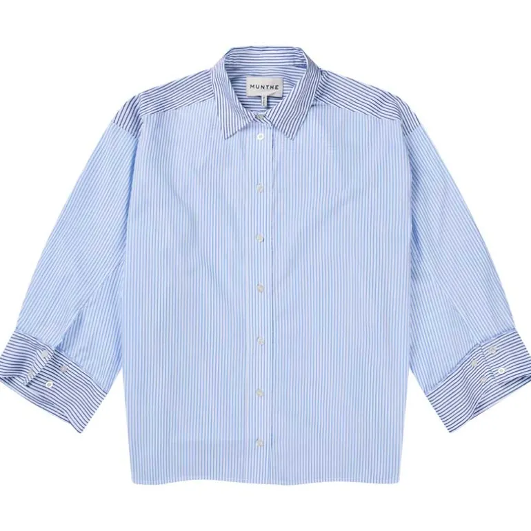 Munthe Filberto Oversized Shirt Blue