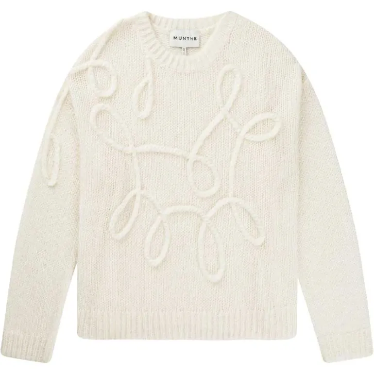 Munthe Tahlis Knit Ivory
