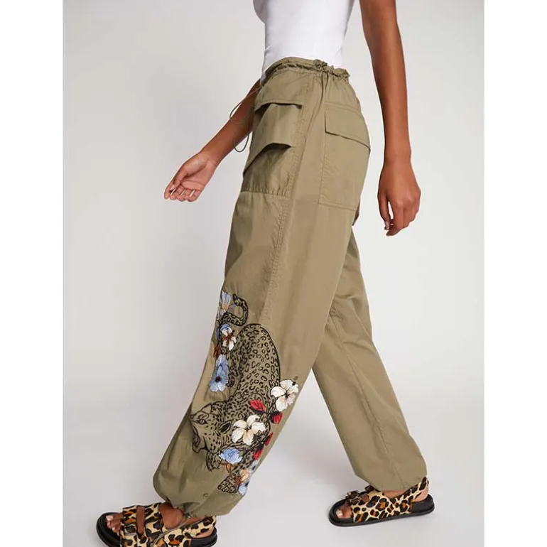 Munthe Unform Parachute Pants Khaki