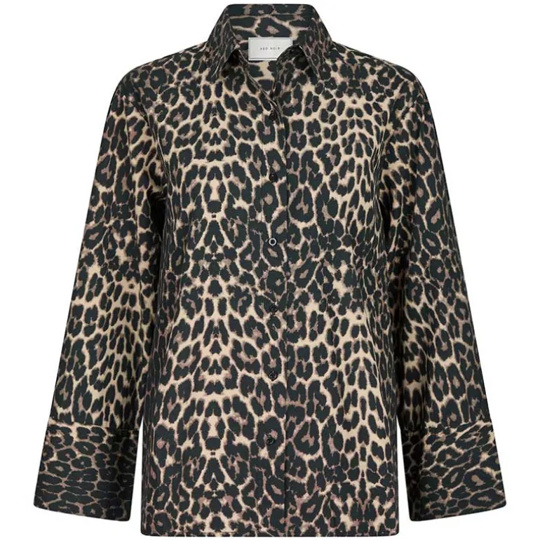 Neo Noir Dita Leo Shirt Leopard