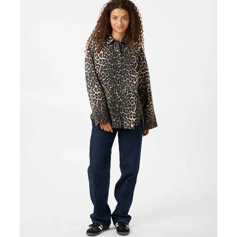 Neo Noir Dita Leo Shirt Leopard