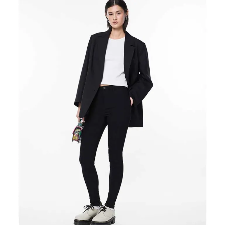 Pieces PCHighskin Wear Jeggings/Noos Black