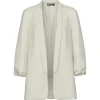 Pieces PCPia Bosella Blazer WVN Noos Birch Melange