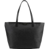 POURCHET PARIS WAVES 89042 COATED CANVAS TOTE BAG SORT