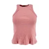 Reign Mary Label Top Rosa Antico